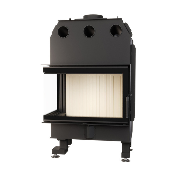 Каминная топка угловая SAVEN Energy 75х50х47L (15,1 kW) ECO. Фото 3D