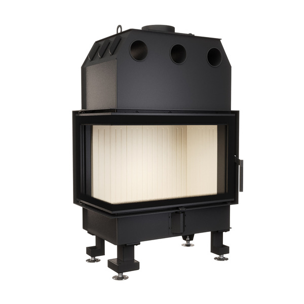 Каминная топка угловая SAVEN Energy 75х50х47L (15,1 kW) ECO. Фото 3D