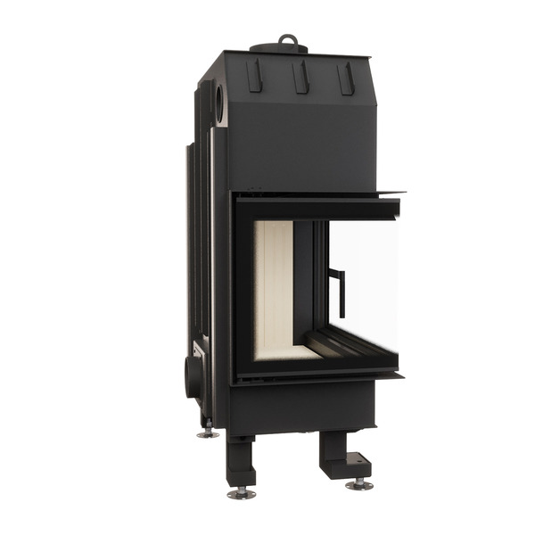 Каминная топка угловая SAVEN Energy 75х50х47L (15,1 kW) ECO. Фото 3D