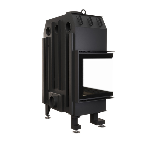 Каминная топка угловая SAVEN Energy 75х50х47L (15,1 kW) ECO. Фото 3D