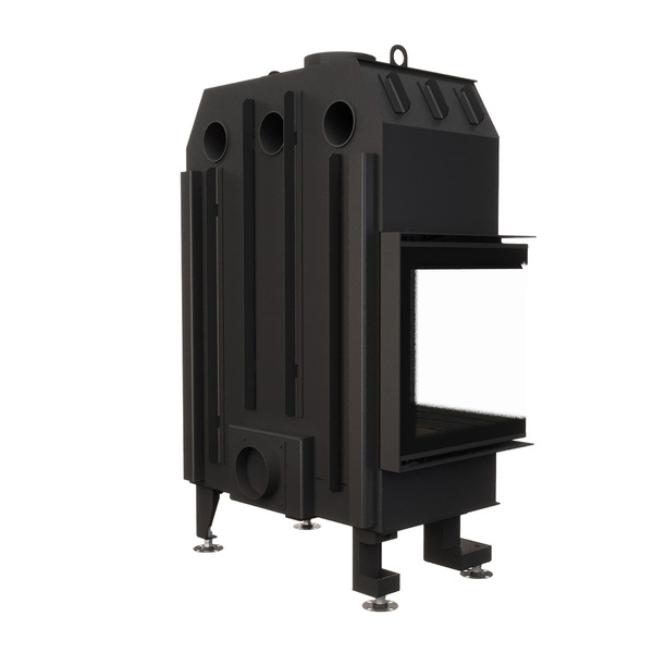 Каминная топка угловая SAVEN Energy 75х50х47L (15,1 kW) ECO. Фото 3D