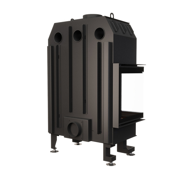 Wkład kominkowy SAVEN Energy 75x50x47L (15,1kW) ECO. Zdjęcia 3D