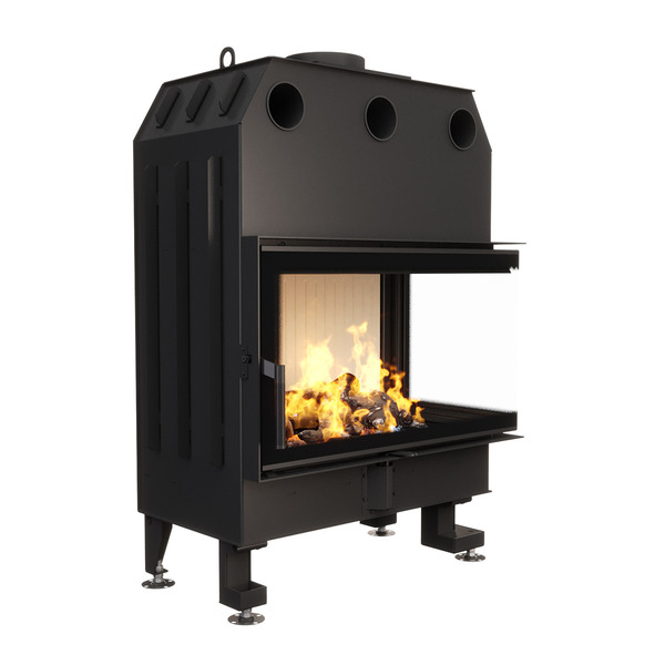 Каминная топка угловая SAVEN Energy 85х50х47R (17,0 kW) ECO. Фото 3D