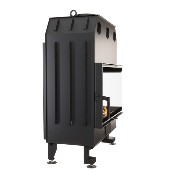 Каминная топка угловая SAVEN Energy 85х50х47R (17,0 kW) ECO. Фото 3D
