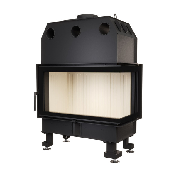 Каминная топка угловая SAVEN Energy 85х50х47R (17,0 kW) ECO. Фото 3D