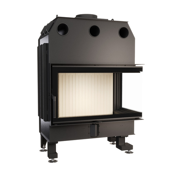Каминная топка угловая SAVEN Energy 85х50х47R (17,0 kW) ECO. Фото 3D