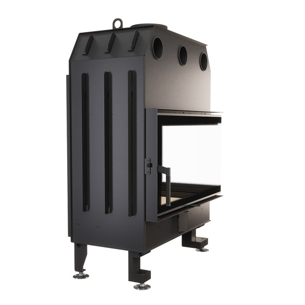 Каминная топка угловая SAVEN Energy 85х50х47R (17,0 kW) ECO. Фото 3D
