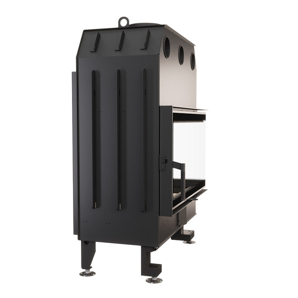Каминная топка угловая SAVEN Energy 85х50х47R (17,0 kW) ECO. Фото 3D