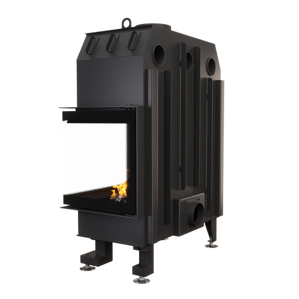 Каминная топка угловая SAVEN Energy 85х50х47R (17,0 kW) ECO. Фото 3D