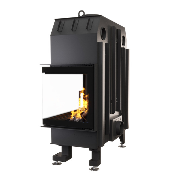 Каминная топка угловая SAVEN Energy 85х50х47R (17,0 kW) ECO. Фото 3D