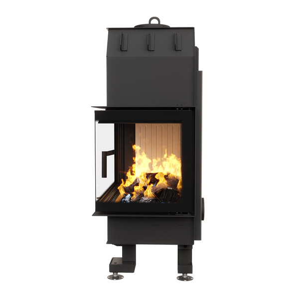 Каминная топка угловая SAVEN Energy 85х50х47R (17,0 kW) ECO. Фото 3D