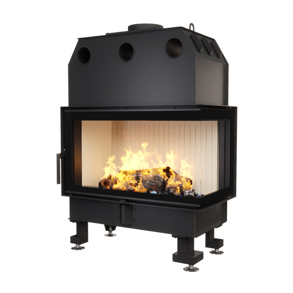 Каминная топка угловая SAVEN Energy 85х50х47R (17,0 kW) ECO. Фото 3D