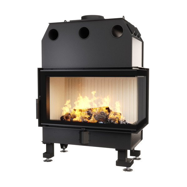 Каминная топка угловая SAVEN Energy 85х50х47R (17,0 kW) ECO. Фото 3D