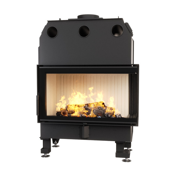 Каминная топка угловая SAVEN Energy 85х50х47R (17,0 kW) ECO. Фото 3D