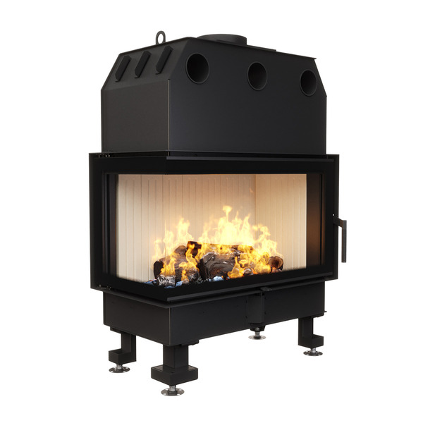 Камінна топка кутова SAVEN Energy 85x50x47L (17,0 kW) ECO. Фото 3D