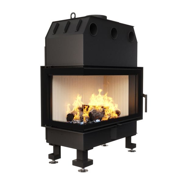 Камінна топка кутова SAVEN Energy 85x50x47L (17,0 kW) ECO. Фото 3D