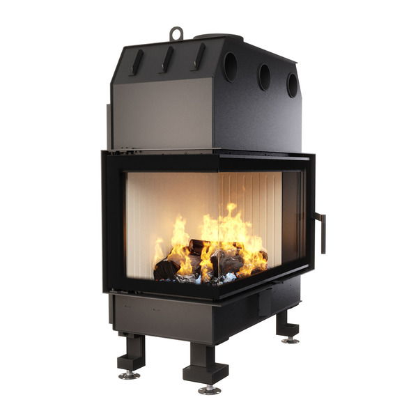 Камінна топка кутова SAVEN Energy 85x50x47L (17,0 kW) ECO. Фото 3D