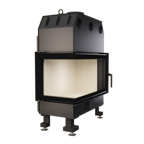 Камінна топка кутова SAVEN Energy 85x50x47L (17,0 kW) ECO. Фото 3D