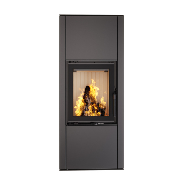 Piec wolnostojący SAVEN Vatra L 40х50 ECO. Zdjęcia 3D