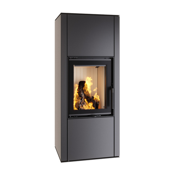 Piec wolnostojący SAVEN Vatra L 40х50 ECO. Zdjęcia 3D