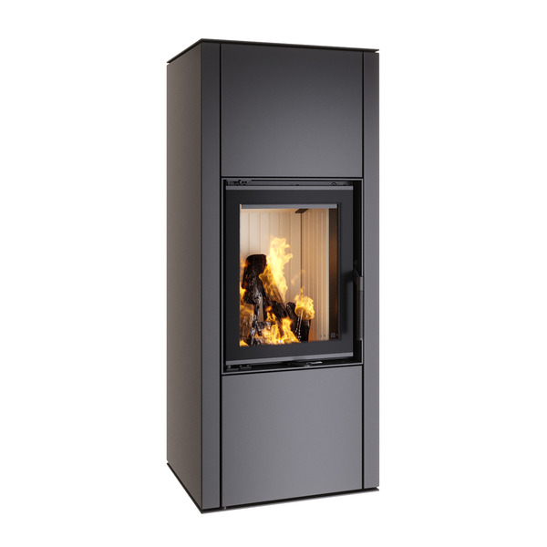 Piec wolnostojący SAVEN Vatra L 40х50 ECO. Zdjęcia 3D