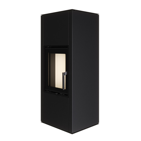 Fireplace stove SAVEN Vatra L 40x50 ECO. Photo 3D