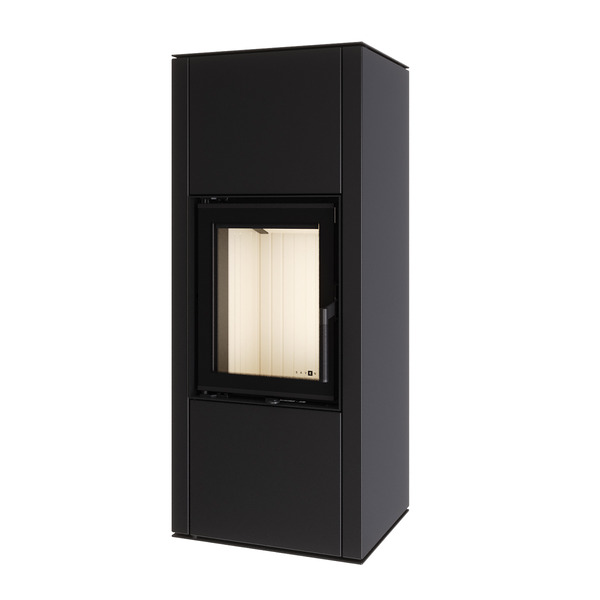 Fireplace stove SAVEN Vatra L 40x50 ECO. Photo 3D