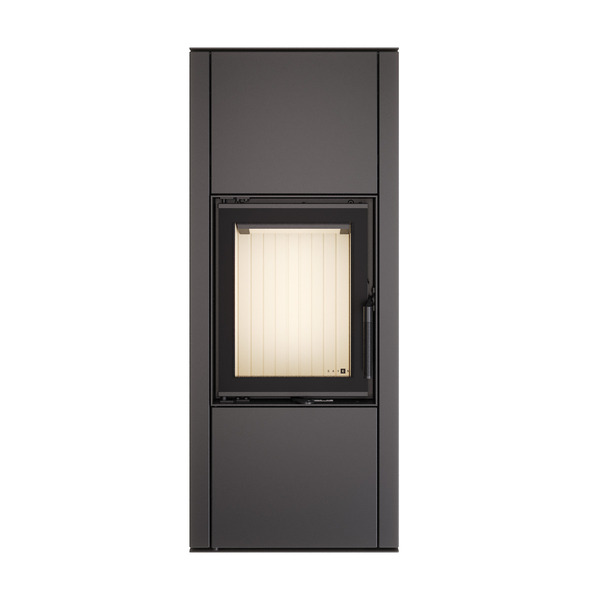 Fireplace stove SAVEN Vatra L 40x50 ECO. Photo 3D