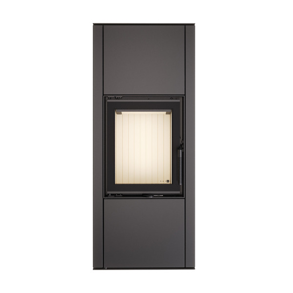 Fireplace stove SAVEN Vatra L 40x50 ECO. Photo 3D