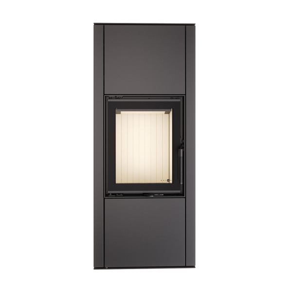 Fireplace stove SAVEN Vatra L 40x50 ECO. Photo 3D
