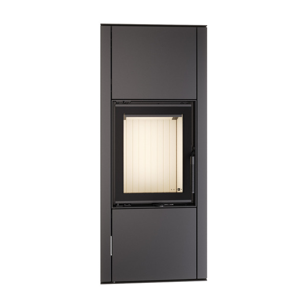 Fireplace stove SAVEN Vatra L 40x50 ECO. Photo 3D