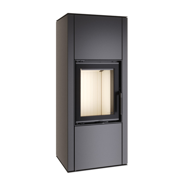 Fireplace stove SAVEN Vatra L 40x50 ECO. Photo 3D