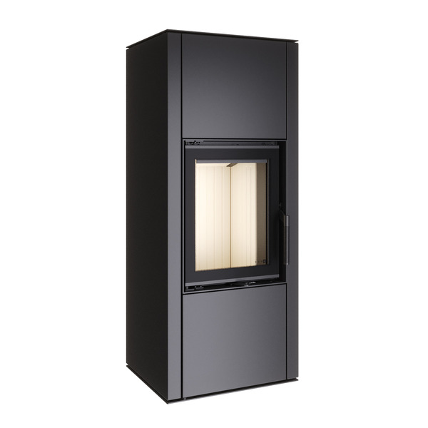 Fireplace stove SAVEN Vatra L 40x50 ECO. Photo 3D
