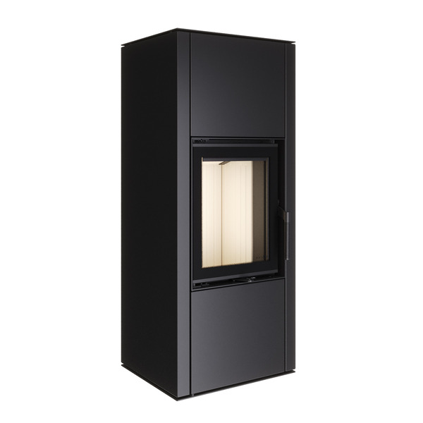 Fireplace stove SAVEN Vatra L 40x50 ECO. Photo 3D