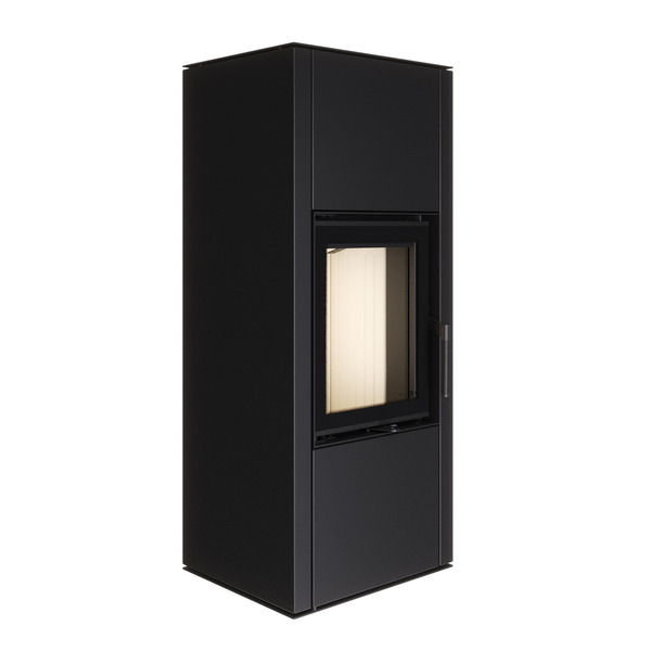 Fireplace stove SAVEN Vatra L 40x50 ECO. Photo 3D