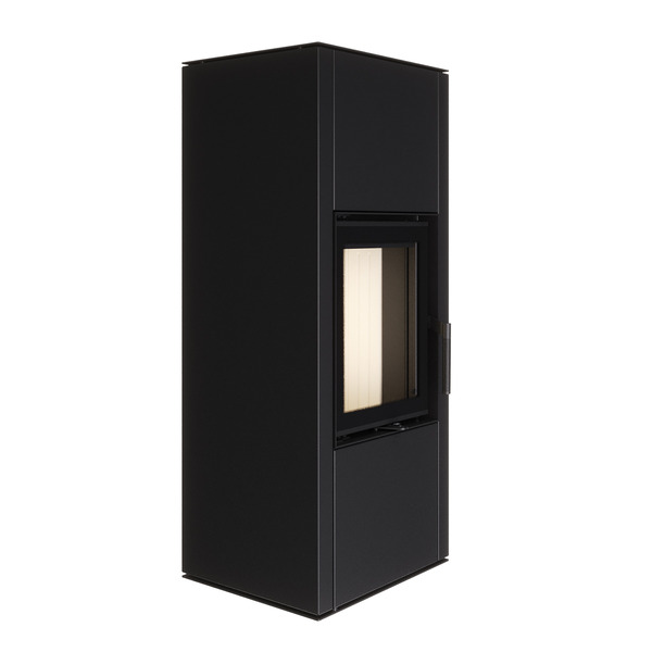 Fireplace stove SAVEN Vatra L 40x50 ECO. Photo 3D