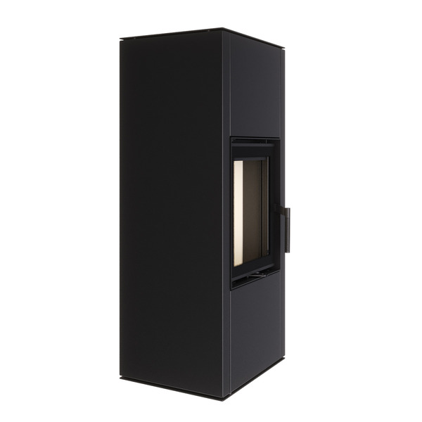 Fireplace stove SAVEN Vatra L 40x50 ECO. Photo 3D