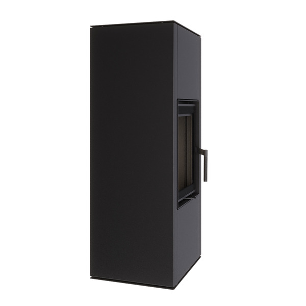Fireplace stove SAVEN Vatra L 40x50 ECO. Photo 3D