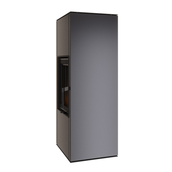 Fireplace stove SAVEN Vatra L 40x50 ECO. Photo 3D