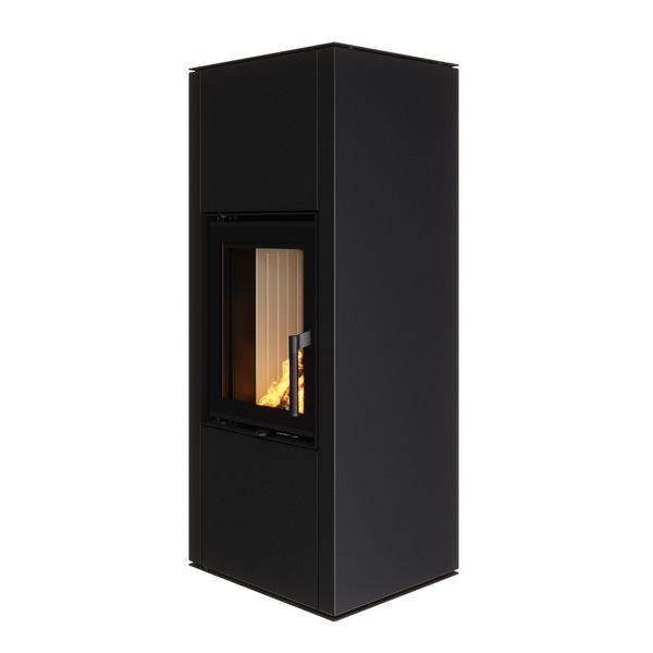 Fireplace stove SAVEN Vatra L 40x50 ECO. Photo 3D