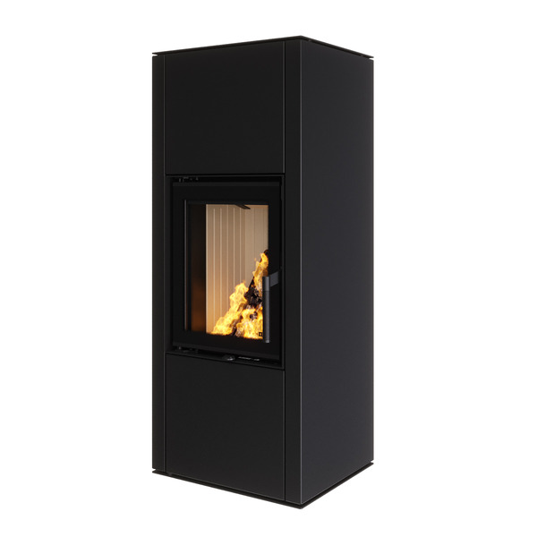 Fireplace stove SAVEN Vatra L 40x50 ECO. Photo 3D