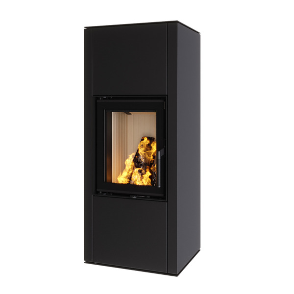 Fireplace stove SAVEN Vatra L 40x50 ECO. Photo 3D