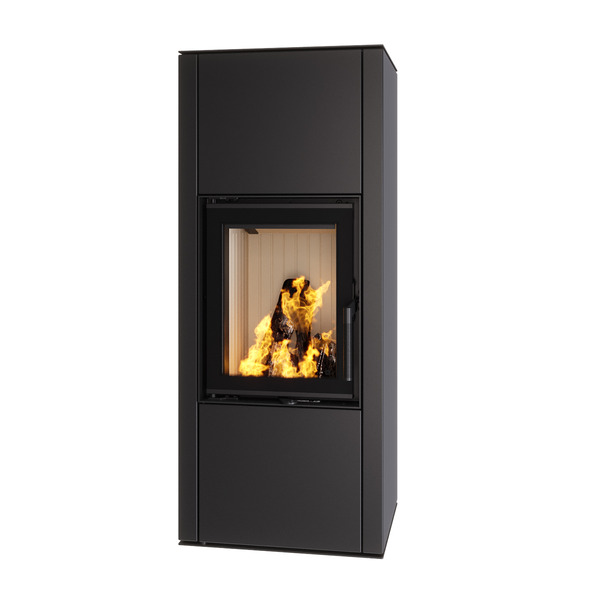 Fireplace stove SAVEN Vatra L 40x50 ECO. Photo 3D