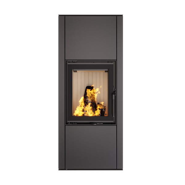 Fireplace stove SAVEN Vatra L 40x50 ECO. Photo 3D