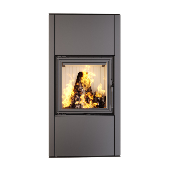 Fireplace stove SAVEN Vatra XL 50x50 ECO. Photo 3D