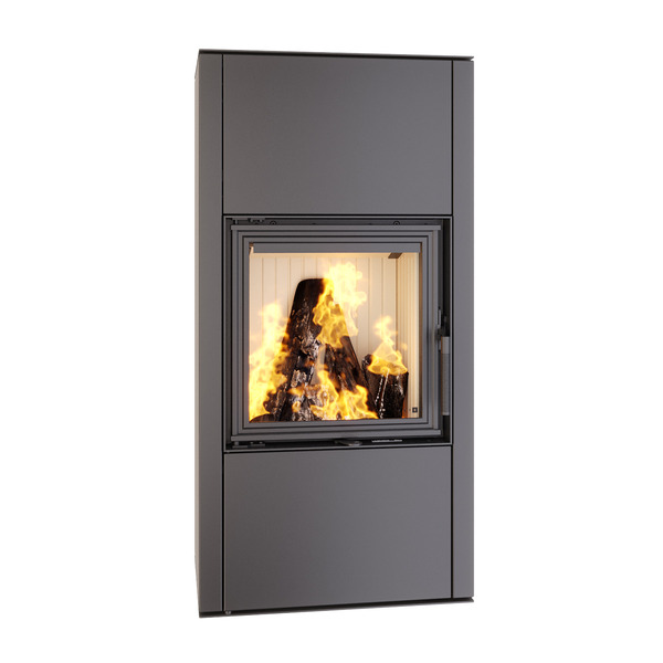 Fireplace stove SAVEN Vatra XL 50x50 ECO. Photo 3D