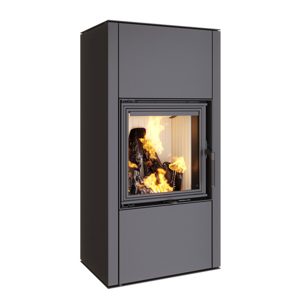 Fireplace stove SAVEN Vatra XL 50x50 ECO. Photo 3D