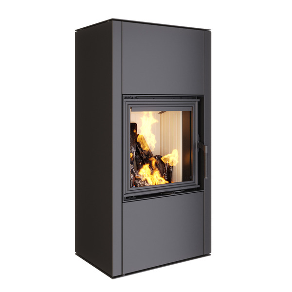 Fireplace stove SAVEN Vatra XL 50x50 ECO. Photo 3D