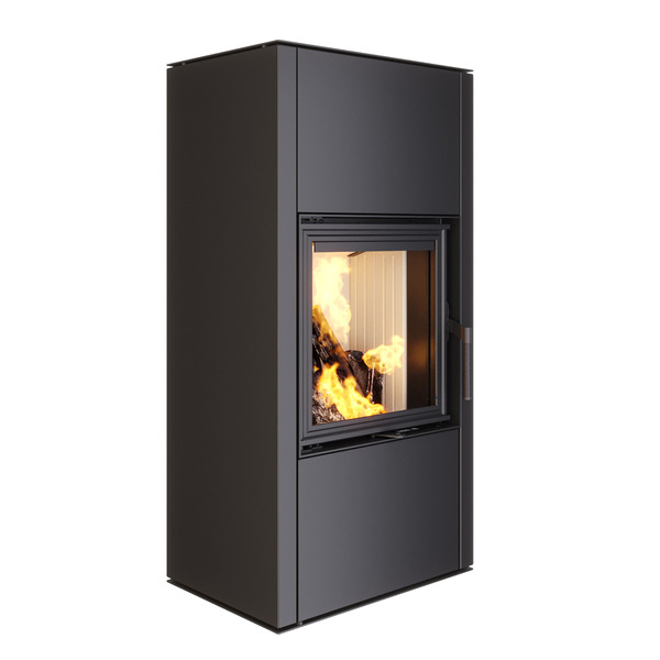 Fireplace stove SAVEN Vatra XL 50x50 ECO. Photo 3D