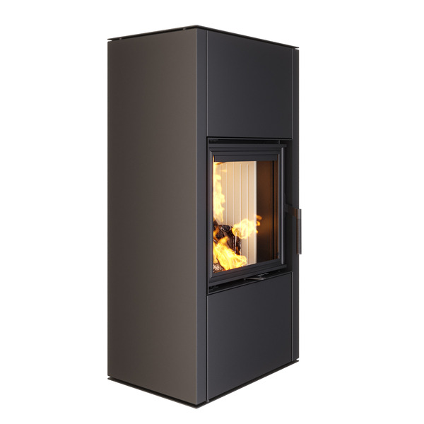 Fireplace stove SAVEN Vatra XL 50x50 ECO. Photo 3D